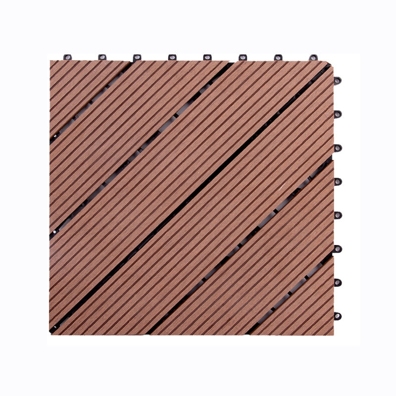 Gạch lát sàn WPC bằng gỗ nhựa composite Thiết kế sàn trang trí sân vườn